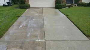 MurCo concrete patio, driveway, sidewalk pressure washing