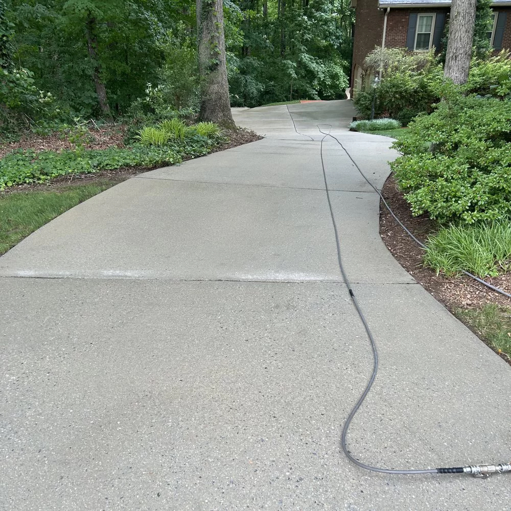 concrete wash for driveway, sidewalk, and patio cleaning